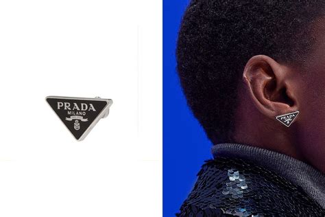 prada earrings dupe|prada nylon earrings.